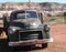 Antique One Ton GMC Truck At Atlas Coal Mine Drumheller