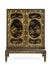 Antique Oriental Lacquered Cabinet