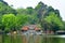 An antique Pagoda scenery in Hanoi