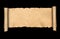 Antique parchment scroll.