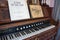 Antique Parlor Organ Piano