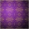 Antique pattern background. Purple seamless