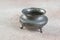 Antique pewter sugar bowl