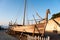 Antique Phoenicia ship hippoi in Urla Liman Tepe maritime archeology excavation and research center