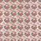 Antique pink and red shabby chic rose repeat pattern wallpaper