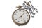 Antique pocket watch isolated