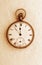 Antique pocket watch sepia