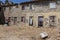 Antique Portuguese Architecture: Wrecked Building Facade