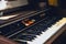 Antique reed organ