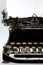 Antique Retro Typewriter Close-up