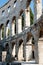 Antique Roman forum in Pula