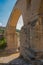 Antique roman stone bridge over Cardener river