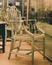 Antique Royal Chair made with Elephant Tusk