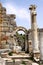 Antique ruins in Ephesus