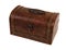 Antique rustic wooden box