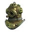 Antique Scuba Helmet - with clipping path