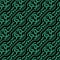 Antique seamless green background geometry line royal kaleidoscope