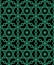 Antique seamless green background Islamic cross polygon star