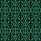 Antique seamless green background jagged check spiral
