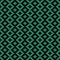 Antique seamless green background square mosaic check cross