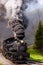 Antique Shay Steam Locomotives Climbing Mountain - Cass Railroad - West Virginia