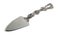 Antique silver knife blade for cake isolated on