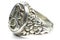 Antique silver seal ring