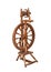 Antique spinning wheel