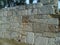 Antique stone wall with perfectly fitted stones
