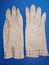 Antique style leather gloves, ladies` gloves, women`s gloves, true vintage kidskin gloves from the 1940s