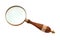 Antique-style magnifying glass