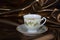 Antique tea cup and saucer