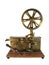 Antique telegraph isolated