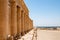 The antique temple of female pharao Hatchepsut near Luxor in Egypt