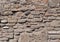 Antique textured wall from brick in Rome