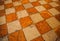 Antique tiles floor as background