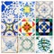 Antique tiles of Lisbon