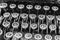 Antique Typewriter - An Antique Typewriter Showing Traditional QWERTY Keys