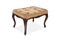 An Antique Upholstered Wooden Stool