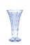 Antique vase - cut glass - isolated