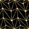 Antique vector seamless gold art deco pattern.