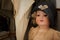 An Antique Victorian Doll with a Hat