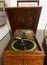 Antique victrola - wind up, early 1900s