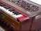 Antique vintage harmonium