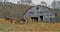 Antique Wagon and Barn in West Virginia