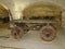 Antique wood carriage for daily and working use