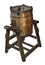 Antique wooden butter churn