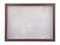 Antique wooden frame with scratched background