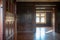 The Antique Wooden Interior of an Old Fashioned Estate
