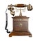 Antique Wooden Phone